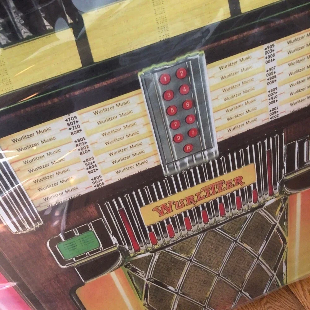 Cardboard People Wurlitzer Jukebox Life Size Cardboard Cutout Standup